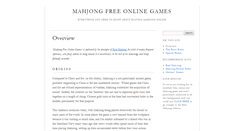 Desktop Screenshot of mahjongfreeonline.net